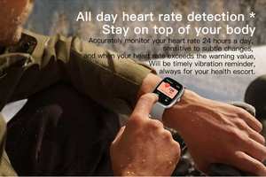 ساعة ذكية جديدة Z139 2026 بشاشة لمس كاملة، سوار ذكي لقياس معدل ضربات القلب، مقاوم للماء، ساعة ذكية رياضية للياقة البدنية لنظامي أندرويد وآي أو إس - Product Image 6