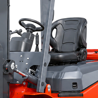 Chariot élévateur à contrepoids à moteur thermique de 3,5 tonnes de qualité industrielle, chariot élévateur diesel robuste pour la manutention de marchandises en vrac en extérieur