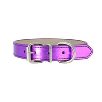 Collier et laisse personnalisés pour animaux de compagnie en cuir brillant, collier simple et basique en cuir PU pour chat et chien, harnais, collier intelligent pour animaux de compagnie