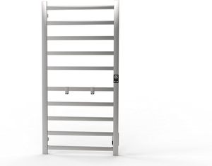 <span class=keywords><strong>Toallero</strong></span> Eléctrico Negro de Pared <span class=keywords><strong>con</strong></span> <span class=keywords><strong>Termostato</strong></span> <span class=keywords><strong>Digital</strong></span>, Calentador de Toallas de Acero Inoxidable para Baño - Product Image 4