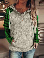 Pull à capuche unisexe personnalisé en tricot surdimensionné pour Noël avec broderie motif renne et logo frontal – Long pull décontracté d'hiver