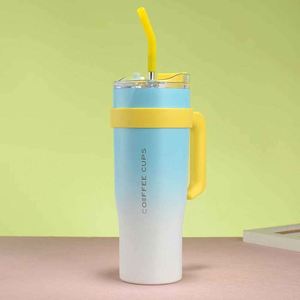 Adults Stainless Steel Tumbler, 40Oz <b>Large</b> Capacity Modern Design - Product Image 4