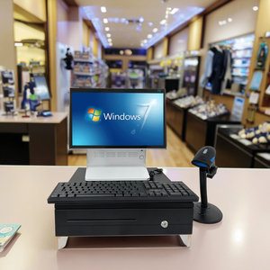 Máquina Pos Barata Pos <span class=keywords><strong>Windows7</strong></span>/8/10 Caja Registradora Todo en Uno Pos Terminal - Product Image 1