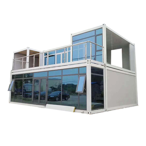 Casas Prefabricadas en Contenedores de 40 pies en Oferta, Villa y Hotel Desmontables de Acero Prefabricado para Uso de Oficina - Product Image 1