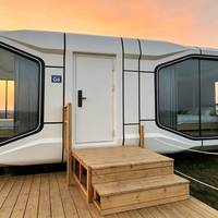 Maison-capsule spatiale XULV avec salle de bain, livraison directe usine pour les centres de villégiature