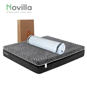 Mattresses 10 Inch Luxury Full King Queen Size Visco Gel Memory Foam Mattresses Latex Foam Rubber Mattress In A Box