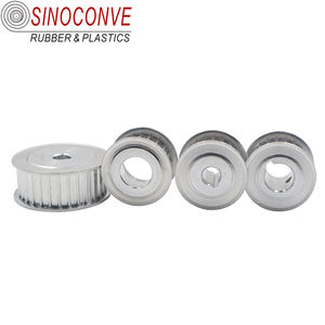 Arc Htd 5M 8M 14M S3M S5M pulegge per cinghie dentate anodizzate in alluminio con taglierina a doppia flangia - Product Image 3