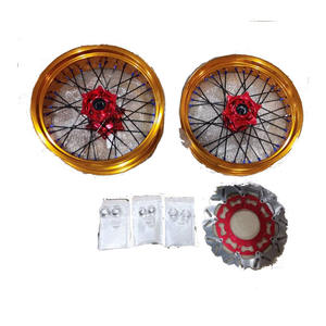 Gold Fit 2018 YZ/YZF125/250/450 16/17 Juego de ruedas Superbike <span class=keywords><strong>Supermotard</strong></span> Ruedas de motocicleta - Product Image 3