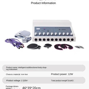 B333EMS Macchina Elettrica <span class=keywords><strong>da</strong></span> Tavolo per Fisioterapia Micro-elettrica Dieci-in-<span class=keywords><strong>Uno</strong></span>, Terapia <span class=keywords><strong>a</strong></span> Microcorrente per Meridiani, Energia IBO DDS - Product Image 3