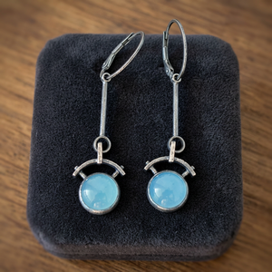 Pendientes Colgantes de Cuarzo con Forma de Campana, Chapados en Oro de 18K, Joyería para Fiestas con Piedra Natural Curativa, Venta al Por Mayor - Product Image 3