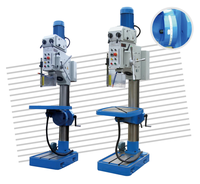 Machine de perçage verticale électrique à colonne métallique de haute précision et facile à utiliser, diamètre de perçage maximal de 40 mm, 50-1450 tr/min