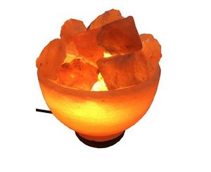 Lámpara de Sal Rosa del Himalaya Natural Premium Hecha a Mano 2026, Cuenco de Hierro Forjado con Purificador de Aire, Decorativa, Venta al por Mayor - Product Image 3