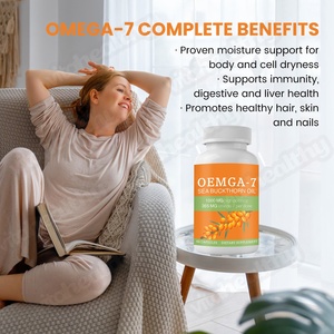 Vitahealth Vente en gros Meilleur <span class=keywords><strong>prix</strong></span> Extrait de graines d'argousier Capsules molles d'huile d'argousier pour des cheveux et des ongles sains - Product Image 2