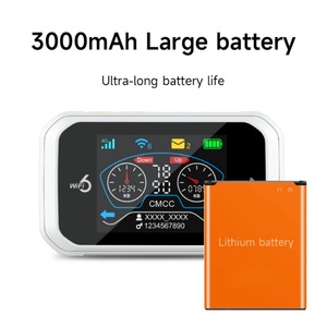 Punto de Acceso WiFi Portátil 4G LTE al por Mayor | 300Mbps de Alta Velocidad con Ranura para Tarjeta SIM |   Para viajes/exterior con un solo puerto para antena - Product Image 5