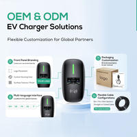 Dispositif de charge de voiture intelligent Ovrod 7kW 32A 240V Prise NACS Chargeur mural étanche