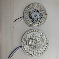 Ventilateur de plafond LED à intensité variable réglable 5 CCT, 20W, 120V, 118mm, avec télécommande et interrupteur à chaîne, certifié ETL FCC