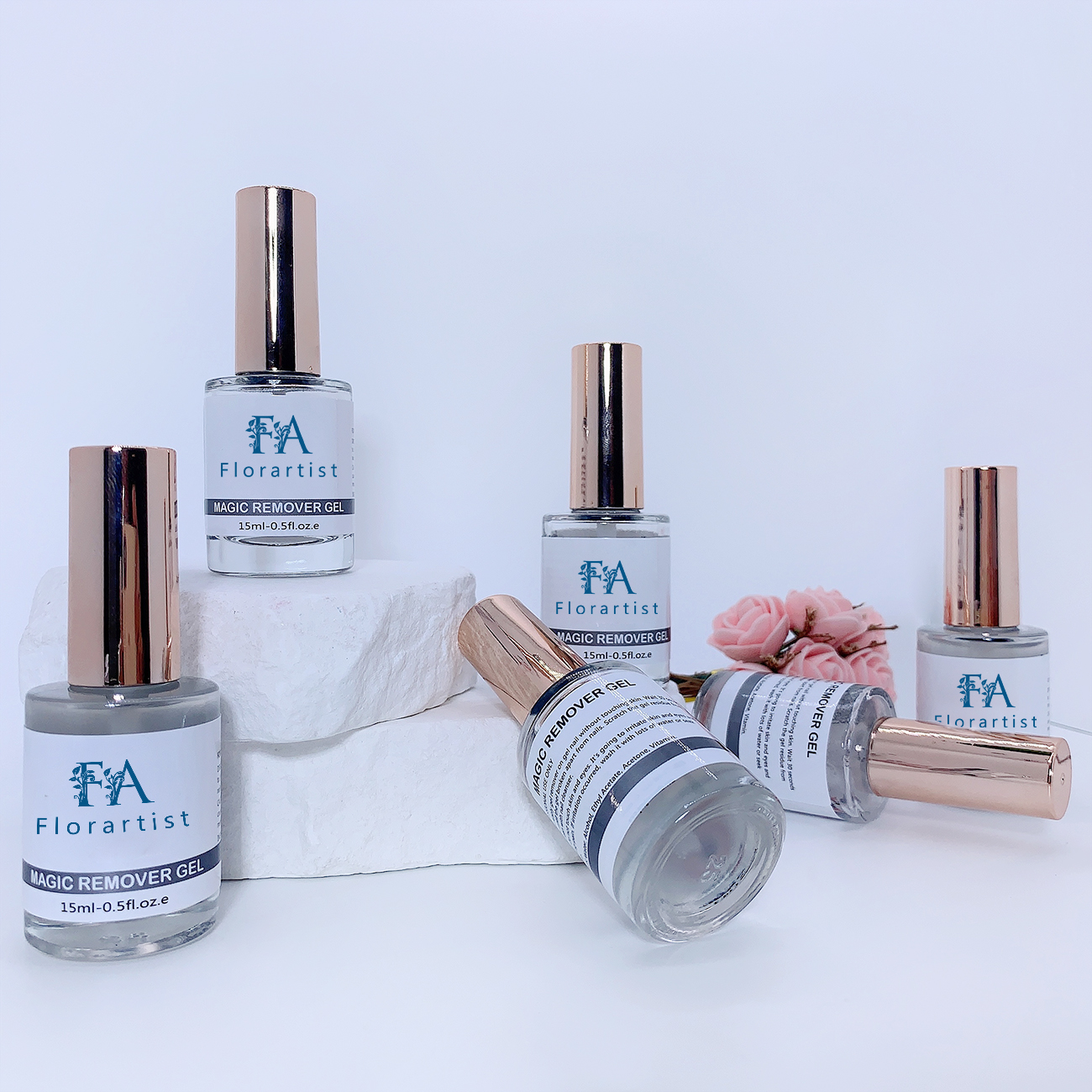 Popular Nail Care Harmless 15ml Magic Nail Polish Remover Gel Set OEM Private Label Magic Gel Polish Remover