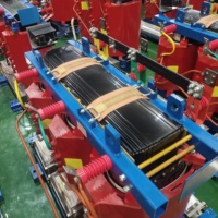 Transformateur de distribution d'énergie triphasé à sec haute tension H61 200 KVA avec bobine toroïdale et enroulement en cuivre