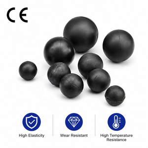Bolas de Goma para Bombas de Pistón (Bombas <span class=keywords><strong>ABEL</strong></span>); Bolas de Sellado Altamente Resistentes al Desgaste; Accesorios Industriales de Goma - Product Image 1