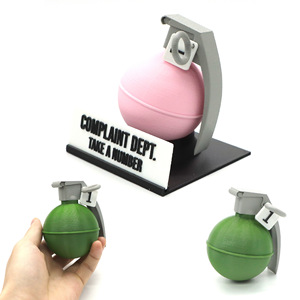 Letrero de Escritorio del Departamento de Quejas, Impreso en 3D, Regalo de Broma, Letrero de Escritorio del Departamento de Quejas con Forma de <span class=keywords><strong>Granada</strong></span> Divertida - Product Image 1