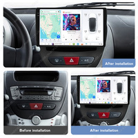 MEKEDE DUDU7 Car-play navegación GPS 2K pantalla reproductor Multimedia Android coche Audio Radio Auto para Peugeot 107 2009-2015