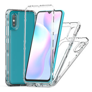 Étui spatial 3 en 1 pour Xiaomi 15 14 Pro Ultra Redmi 14x13 A3 Turbo 3 Note <span class=keywords><strong>14s</strong></span> TPU + PC Hybrid Anti Drop Full Protection 360 Case - Product Image 1