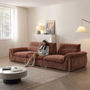 Ghế sofa đa năng hiện đại tối giản 3 chỗ ngồi, chất liệu vải, nội thất phòng khách, bộ nội thất gia đình có chức năng giường - Product Image 2