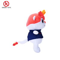 Kinqee 2024 nouveau design Offre Spéciale dragon en peluche personnalisé avec sweats à capuche brodé drôle dragon en peluche doux jouets en peluche animaux