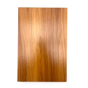 high quality chinese suppliers walnut oak beech rubber wood melamine faced MDF 18mm