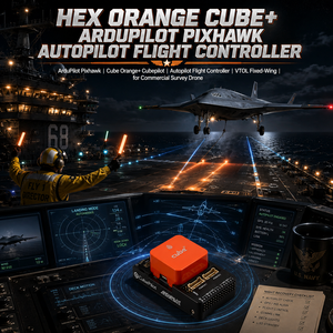 Controlador de Vuelo HEX Orange Cube+ Mini 2 de Aleación de Aluminio, Set Estándar Ardupilot Pixhawk Cubepilot para Drones y Aviones - Product Image 1