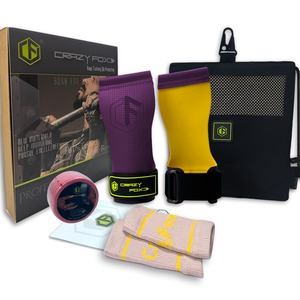 Impugnature da ginnastica in gomma senza gesso Velites, guanti da palestra, impugnatura per sollevamento pesi, Calleras per Pull up, Fitness,CrossFit - Product Image 5