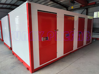 Matériau en acier Préfabriqué Conteneur mobile pliable empilable à assembler Unités de stockage portable Conteneurs d'expédition