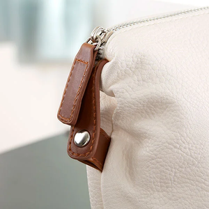 Bolsa de <span class=keywords><strong>Maquillaje</strong></span> de Cuero Personalizada, Ecológica, al por Mayor, con Cierre, Portátil, para Viajes, Cosméticos, para Chicas - Product Image 3