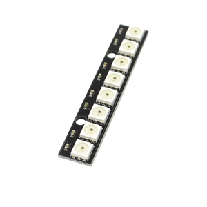 LED RGB WS2812 5050 de 8 bits con controlador de color completo integrado, placa de desarrollo de luz de color - Product Image 2
