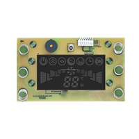 Placa de Control para Enfriador de Aire Evaporativo Portátil C-56 - Ventilador de 3 Velocidades + Bomba de Agua y Control Oscilante, Función de Temporizador