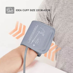 Mesin BP lengan atas portabel perjalanan, Monitor medis tekanan darah tinggi elektronik Aneroid Sphygmomanometer untuk elektrik - Product Image 6