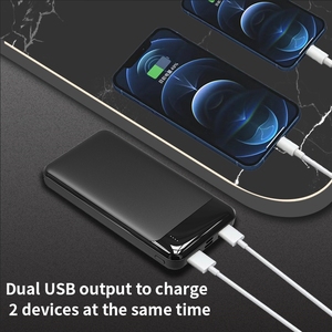 Banco de Energía Portátil con Logotipo Personalizado, Salida USB Dual para Teléfono, 8000/10000mAh, con Indicador LED - Product Image 4