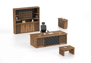 Mobilier de <span class=keywords><strong>bureau</strong></span> à <span class=keywords><strong>bon</strong></span> prix ensemble de meubles de <span class=keywords><strong>bureau</strong></span> pour la direction <span class=keywords><strong>bureau</strong></span> pour la direction <span class=keywords><strong>ordinateur</strong></span> <span class=keywords><strong>bureau</strong></span> pour le PDG <span class=keywords><strong>bureau</strong></span> de direction en cuir - Product Image 3