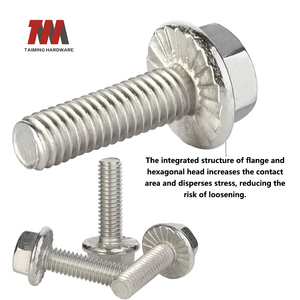 Mạ kẽm nhúng nóng bu lông DIN 931 Hex vít lợp Máy trục vít răng cưa mặt bích Bolt Vàng Nut Fastener - Product Image 5