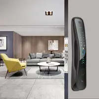 Eiysie 2022 Amazon Diskon Besar Desain Rumah Hidup Pintar Pintu Masuk Wifi Aplikasi Seluler Remote Aluminium Kunci Pintar dengan Kamera
