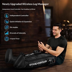 Wireless Heated Air Compression Leg Massager Calf Feet Portable Rechargeable Home Office Spa ODM OEM Factory All Star 5 - Product Image 4