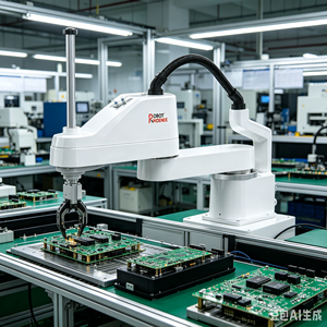 <span class=keywords><strong>Robot</strong></span> industriel à quatre axes de conception nouvelle, <span class=keywords><strong>robot</strong></span> articulé, <span class=keywords><strong>robot</strong></span> Scara pour l'industrie légère - Product Image 1