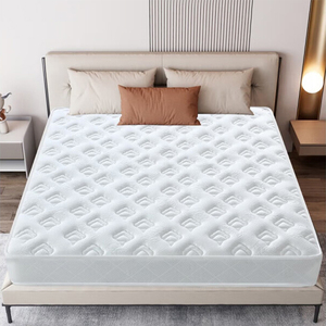 <span class=keywords><strong>Letto</strong></span> <span class=keywords><strong>Matrimoniale</strong></span> dal Design Contemporaneo ad Alta Densità con Materasso a Molle in Lattice Naturale, Arredamento <span class=keywords><strong>per</strong></span> Camera da <span class=keywords><strong>Letto</strong></span> <span class=keywords><strong>per</strong></span> Casa, Scuola, Appartamento - Product Image 1