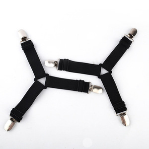 बिस्तर शीट क्लिप पट्टियाँ धारक गद्दे क्लिप लोचदार फिट शीट फास्टनरों पकड़ - Product Image 6