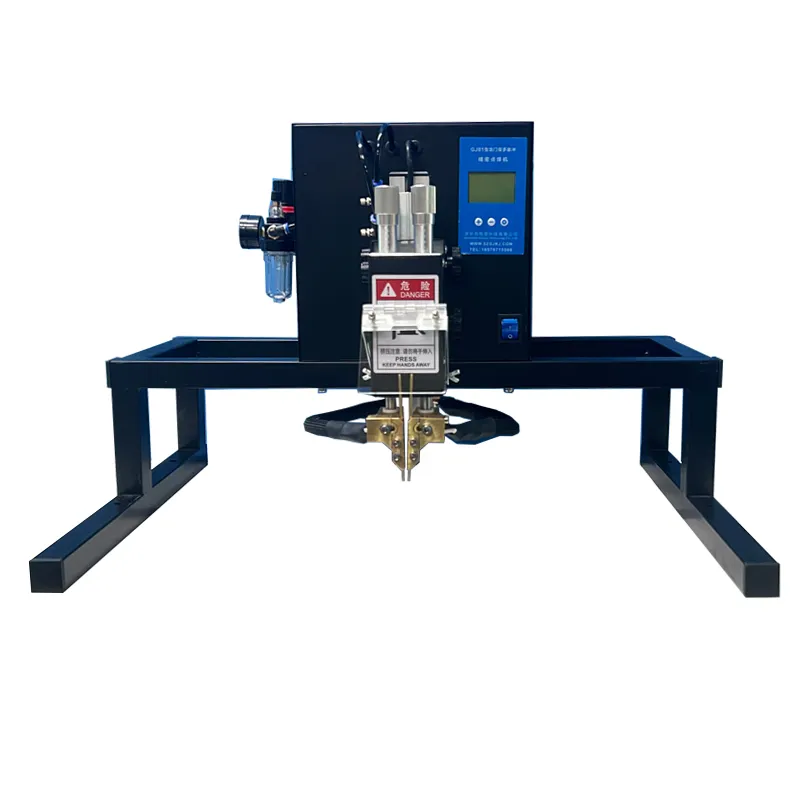 Semi Automatic Gantry Spot Welder For Battery Pack Weldling Machine Pneumatic Spot Welding Machine