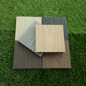 Tarima de WPC, Moderna, Antideslizante, Cuadrada, Encajable, para Exteriores, de Material Compuesto, para Balcón y Terraza - Product Image 4