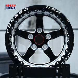 Ruedas forjadas Super Single para camión 20x10 22x12 24x12 26x16 26x12 22x14 24x12 24x14 26x14 8x170 8x180 8x6.5 6x5.5 10x225 Deep Dish - Product Image 3