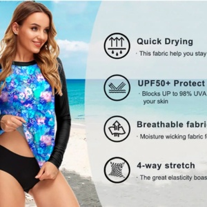 Wholesale New <b>Design</b> Nylon Rash Guard <b>Custom</b> Rash Guard Sublimation <b>Compression</b> <b>Shirt</b> Rash Guard - Product Image 6