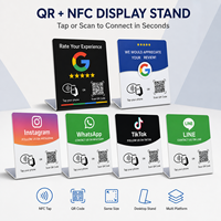 Support de menu de table RFID, support d'affichage de menu Google Review, support de table NFC en gros, support d'affichage de code QR, panneau indicatif