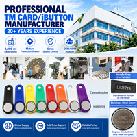 Control de Acceso con Protocolo 1-Wire, Memoria Táctil DS1972-F5, Llaves Ibutton de 1024 Bits